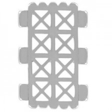 Cymbal ™ DQ metal Connector Faragas for Tila beads - Antique silver
